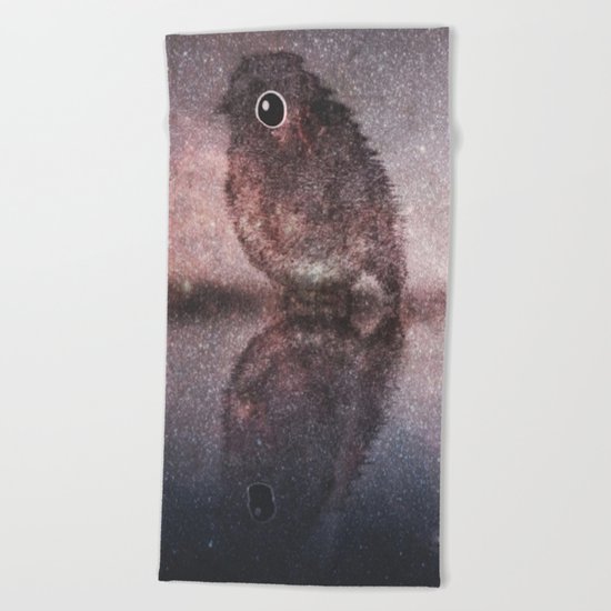 bird-190 Beach Towel