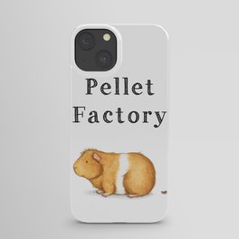 Pellet Factory - Guinea Pig Poop iPhone Case