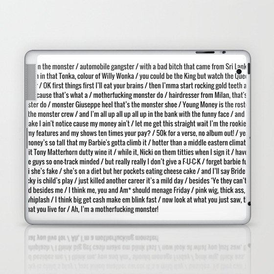 Nicki Monster Laptop & iPad Skin