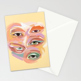 Surreal Eye Painting Stationery Cards