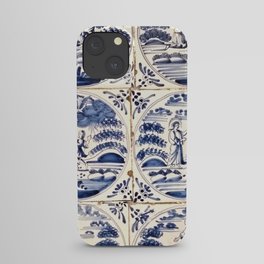 Dutch Delft Blue Tiles iPhone Case