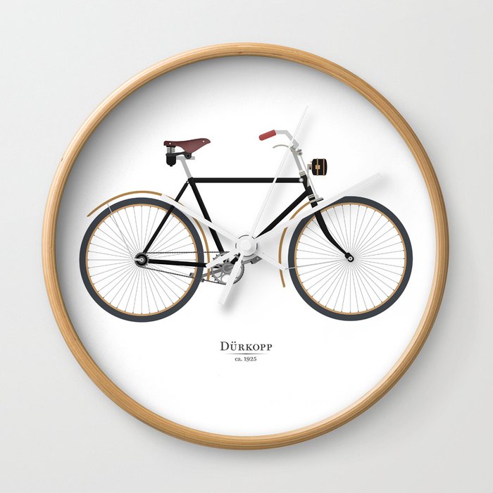 Vintage Dürkopp Bike Wall Clock