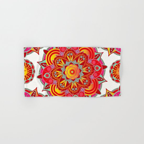 Root Chakra Mandala Hand & Bath Towel