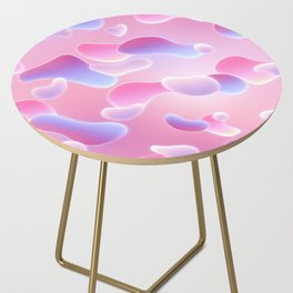 Gradient Lava Bubbles 02 Side Table