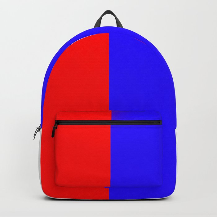 Team Color 7 ...red white and blue Backpack