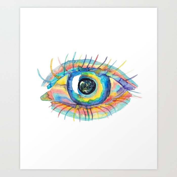 eye anatomy illustration