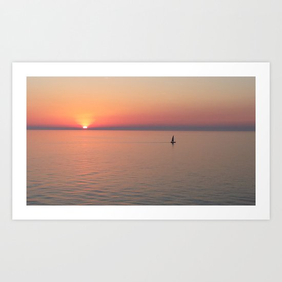 Sail Away, Sail Away Art Print