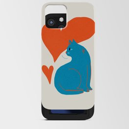 Abstraction_CAT_LOVE_YOU_EVERYDAY_POP_ART_1218H iPhone Card Case