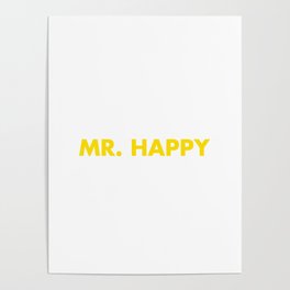 mr happy Poster