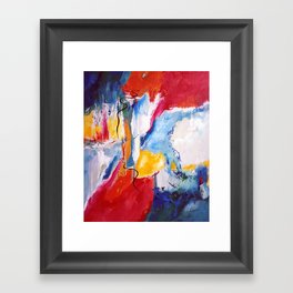 Come Down Isaiah 64 Christian Abstract Framed Art Print