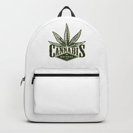 NATURAL 420 Backpack | Rap, Cannabist Shirt, Street, Paper, Fire, Smoke, Plant, Reggae, Natural, Smoket Shirt 