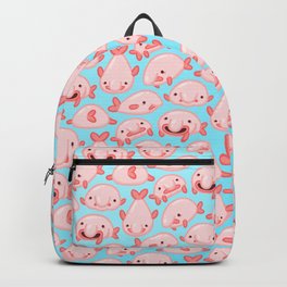 Blobfish Pattern Backpack