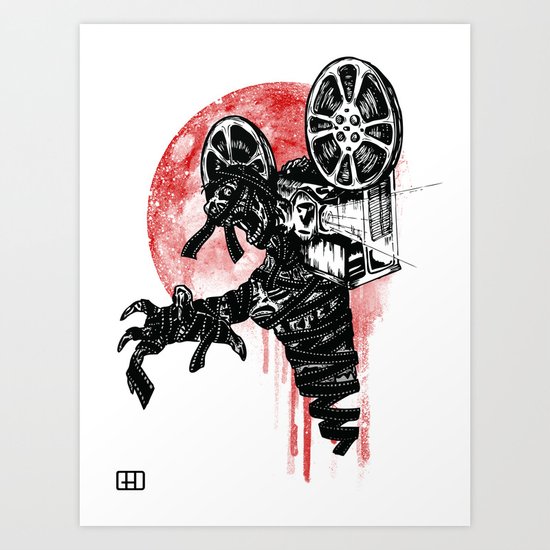 A Film By The Mummy Art Print