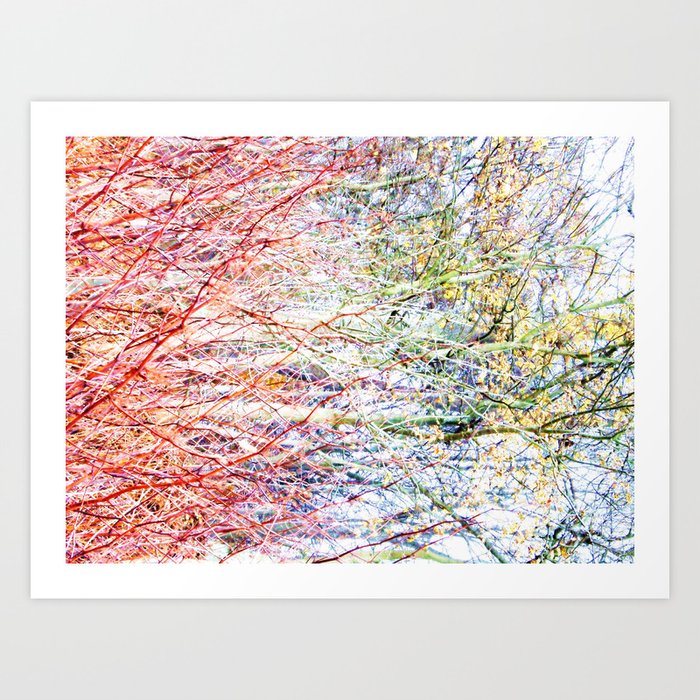 color all over Art Print