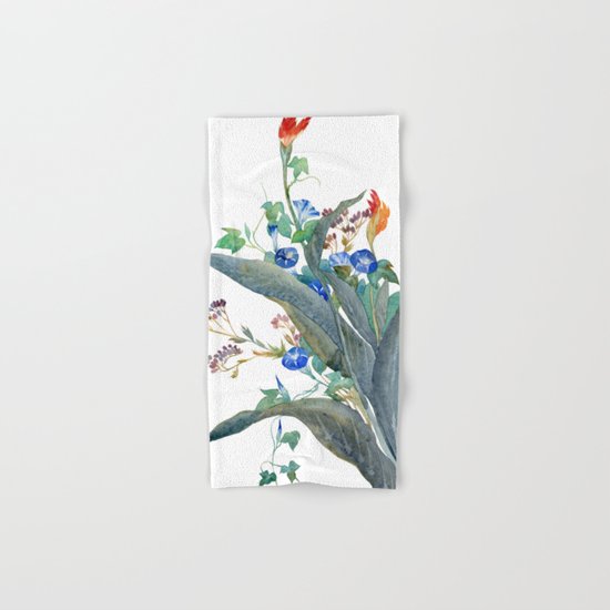 Feng shui flowers Hand & Bath Towel