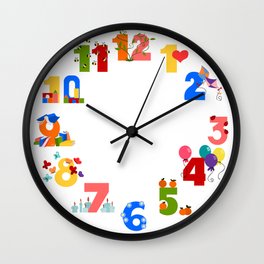 numbers Wall Clock