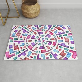 Rotations - Multicolored Rug