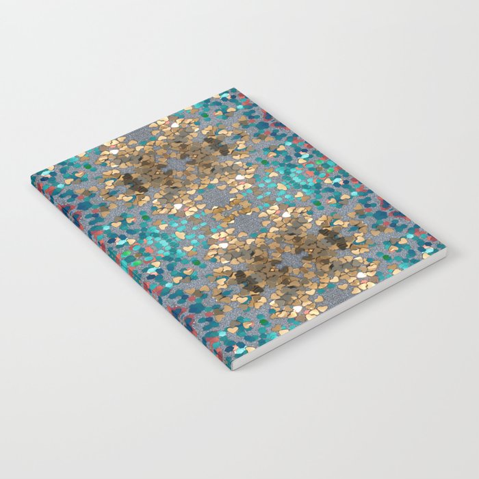 Sequin Mosaic Pattern Notebook