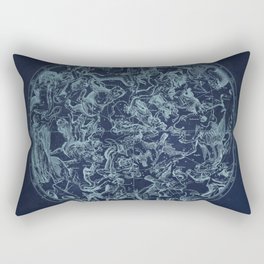 Vintage Constellation & Astrological Signs Rectangular Pillow