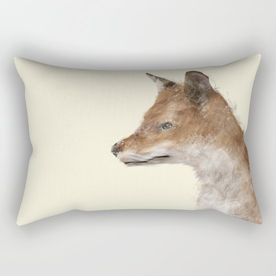 the fox Rectangular Pillow