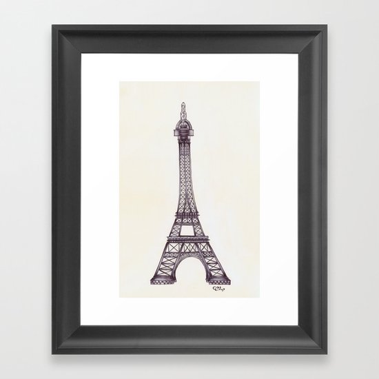 Merci Beaucoup Framed Art Print