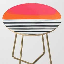 Sunset Ripples Side Table