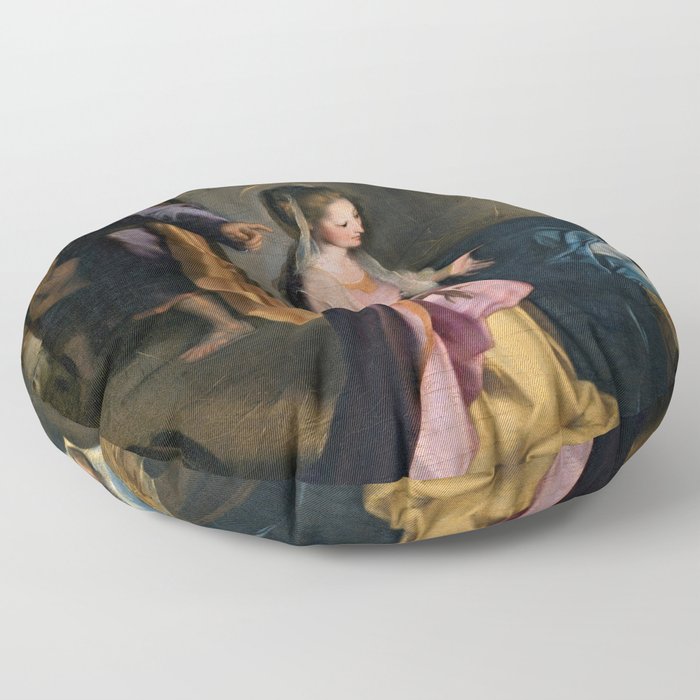  Nativity - Federico Barocci Floor Pillow