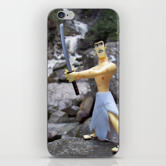 Samurai Jack (waterfall) iPhone Skin