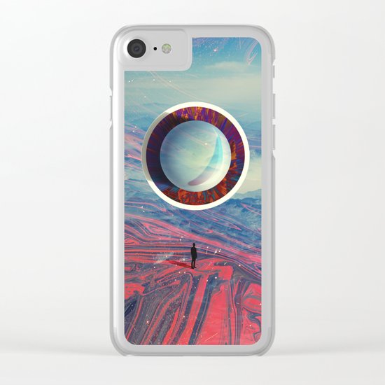 LOST AMONG THE MAGMA Clear iPhone Case
