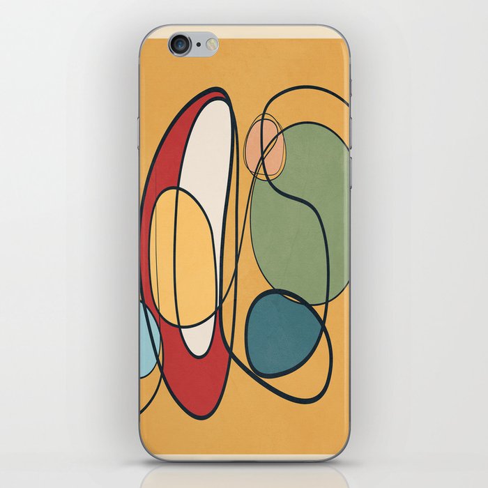 Abstract Line 22 iPhone Skin