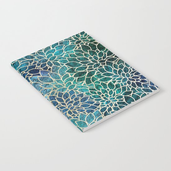 Floral Abstract 4 Notebook