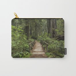 Walk Through Prairie Creek Redwoods State Park Carry-All Pouch