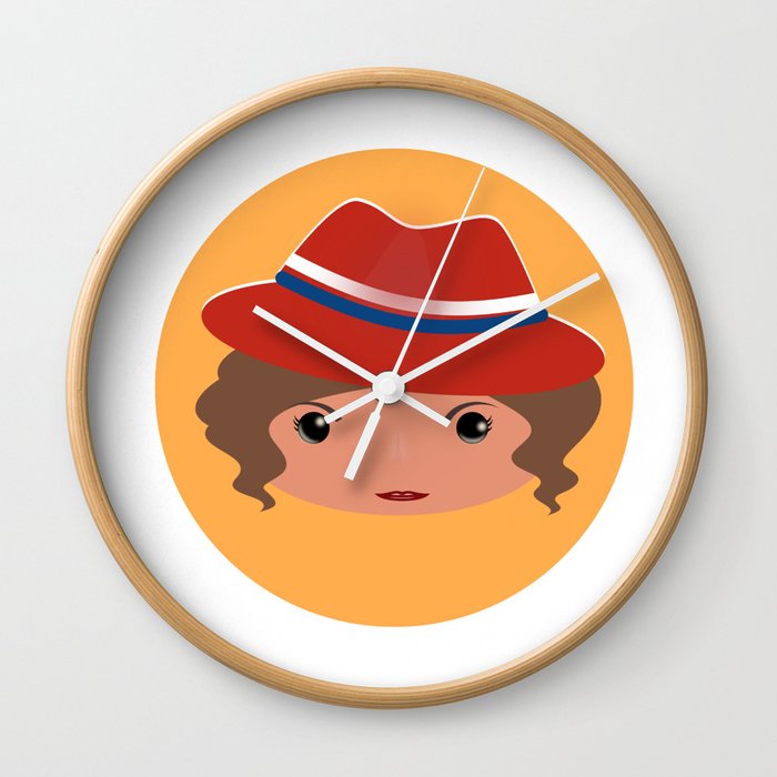 Agent Carter Wall Clock