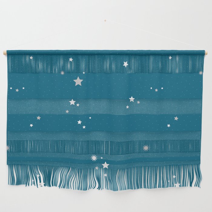 Starry Night - Blue Wall Hanging