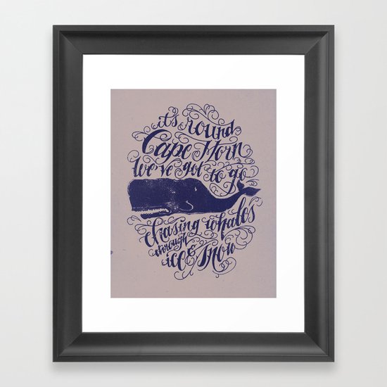 Cape Horn Framed Art Print