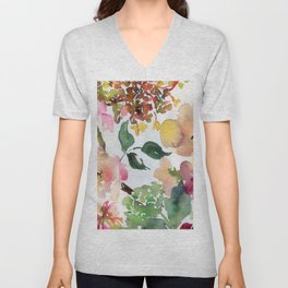 in passion N.o 8 V Neck T Shirt