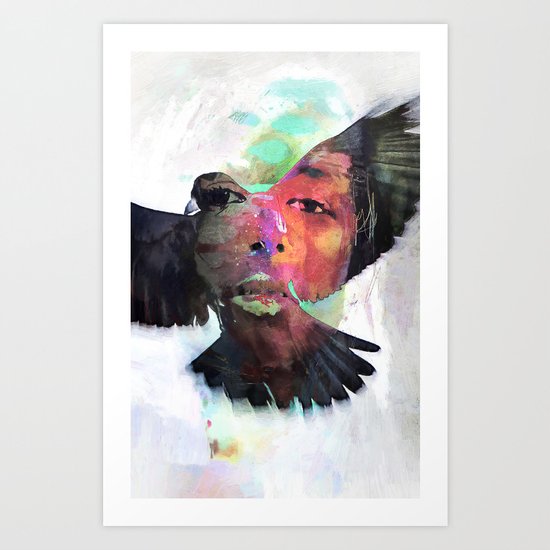 Faith or Flight? Art Print