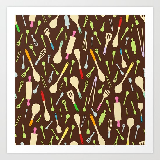 Wooden Wonders Art Print
