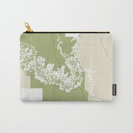 Grand Canyon National Park Retro Street Map Carry-All Pouch | Digital, Typography, Graphicdesign 