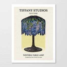 Tiffany Lamp Canvas Print
