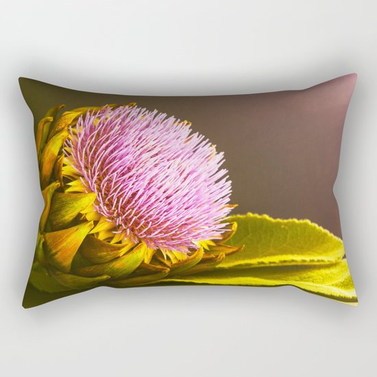 artichokes flower Rectangular Pillow