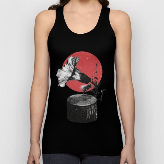 Gramophone Unisex Tank Top