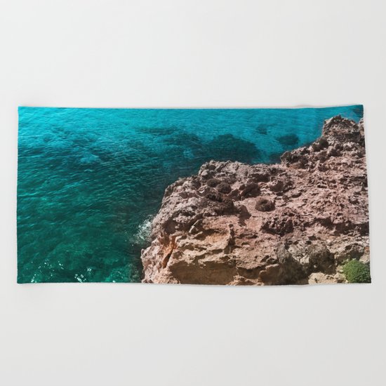 sea water Beach Towel