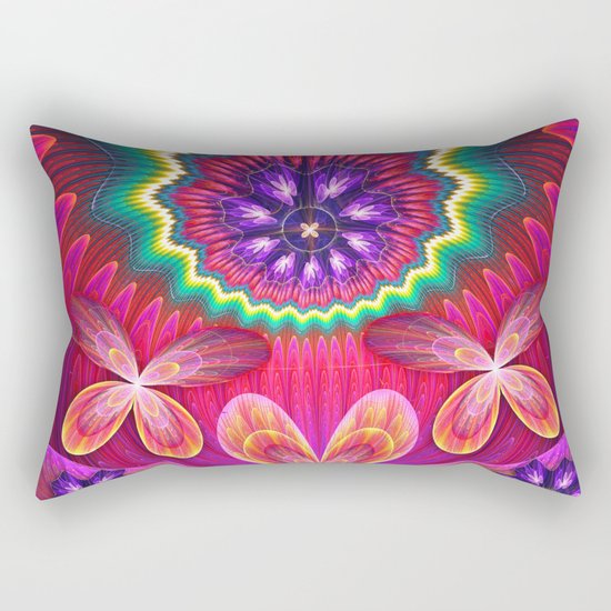 On their way to butterfly heaven Rectangular Pillow