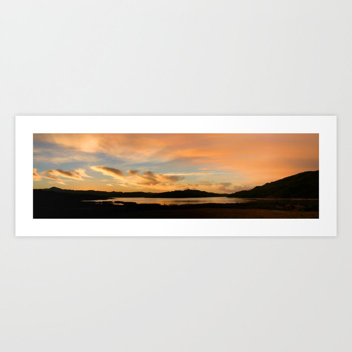 Lake Casitas Sunrise Art Print