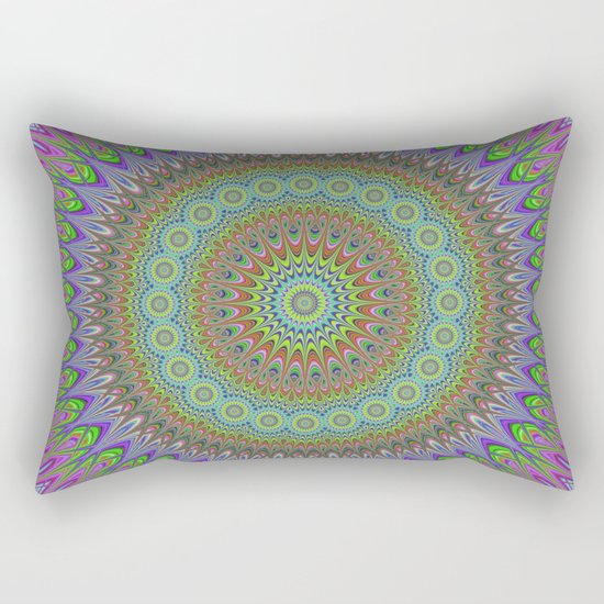 Mandala explosion Rectangular Pillow