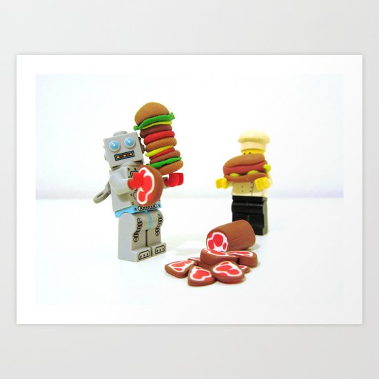 ESR LEGO Art Print