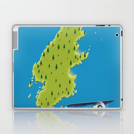 Isle of Gigha Scotland Laptop Skin