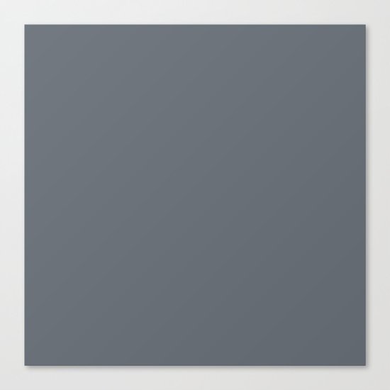 Pebble Gray Canvas Print