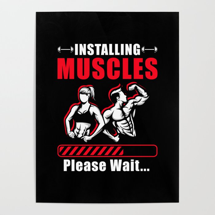 Installing Muscels please wait Poster